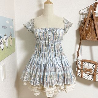 LIZ LISA - LIZLISA Many Hearts Afternoontea柄セットアップの通販 by