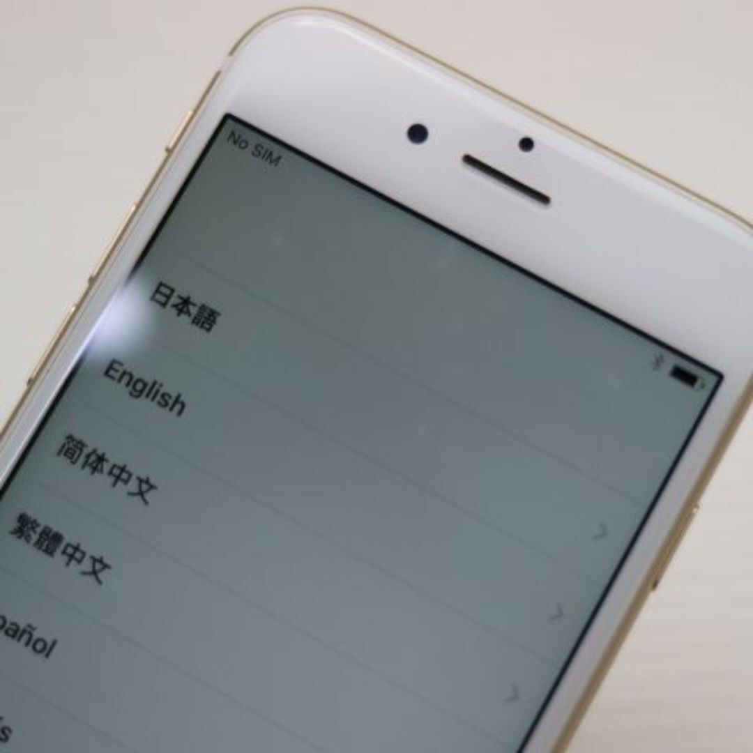 iPhone - 超美品 SIMフリー iPhone6S 64GB ゴールド M666の通販 by