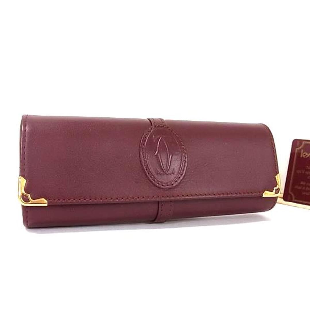 Cartier - □美品□ Cartier カルティエ マストライン レザー メガネ