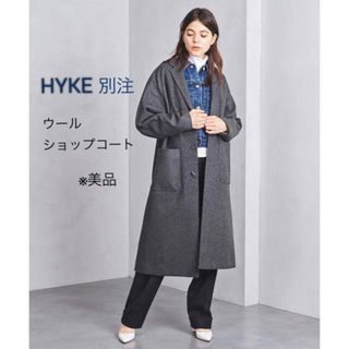 HYKE - 送料込M ハイク ザ・ノースフェイス ゴアテックス ロングコート