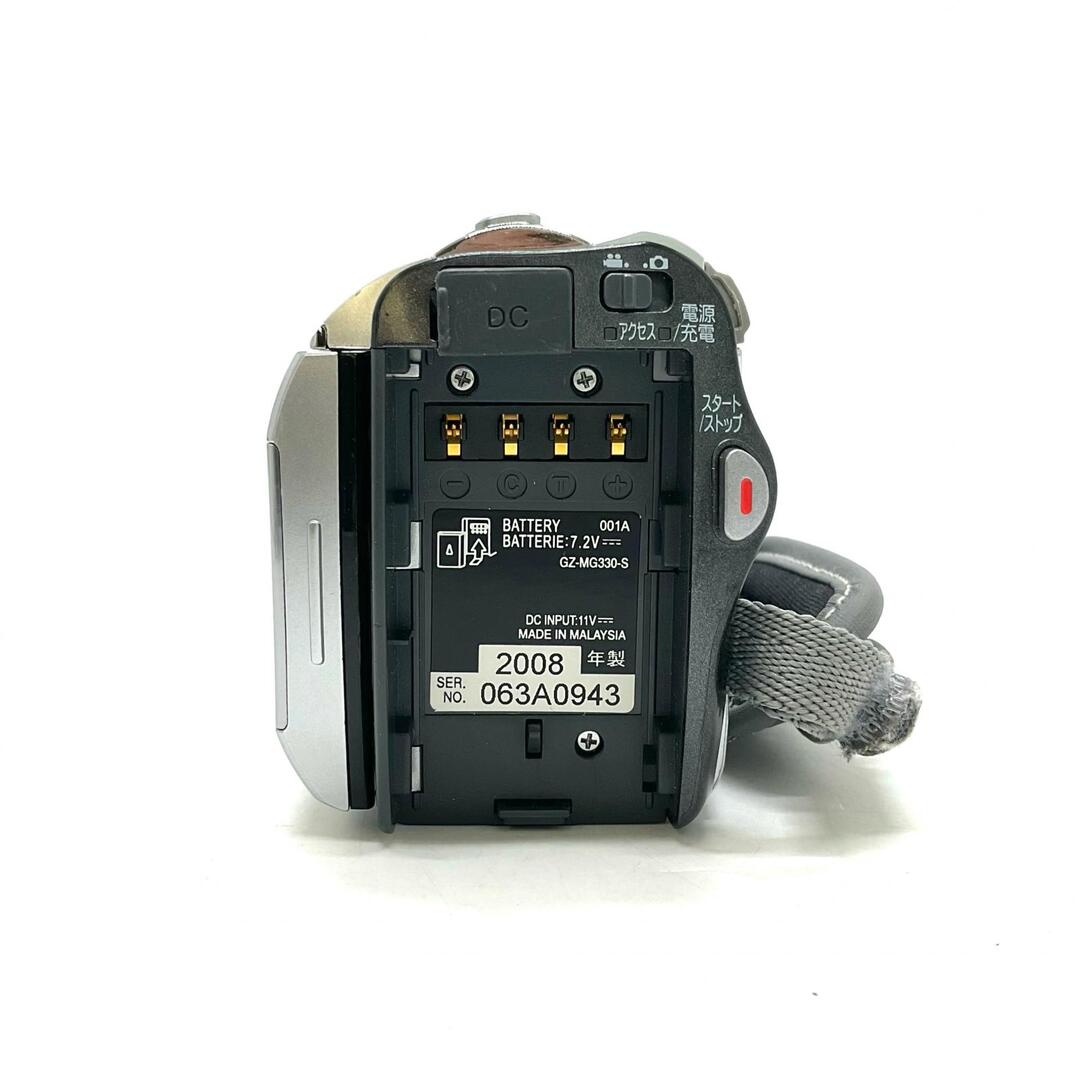 最速発送】Victor JVC Victor JVC Everio GZ-MG330 シルバー【難有】の