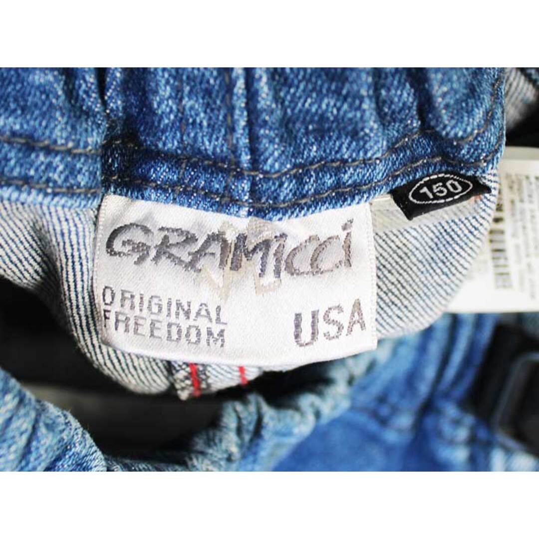 DENIM DUNGAREE - デニムダンガリー デニムパンツ 150cm キッズ 男児