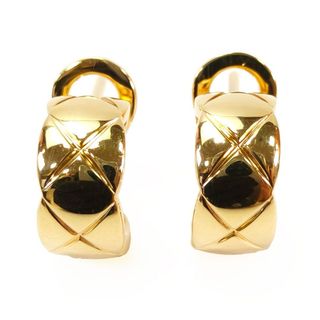 CHANEL - シャネル CHANEL ココクラッシュ ピアス K18 PG ピンク