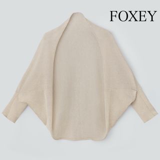 美品 FOXEY フォクシー エンジェルヘア ミンク カーディガンの通販 by