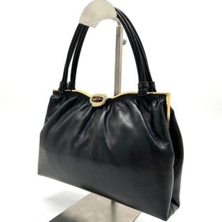 濱野皮革工藝/HAMANO - ハマノ 濱野皮革工藝 ケリーバッグ 黒 ブラック