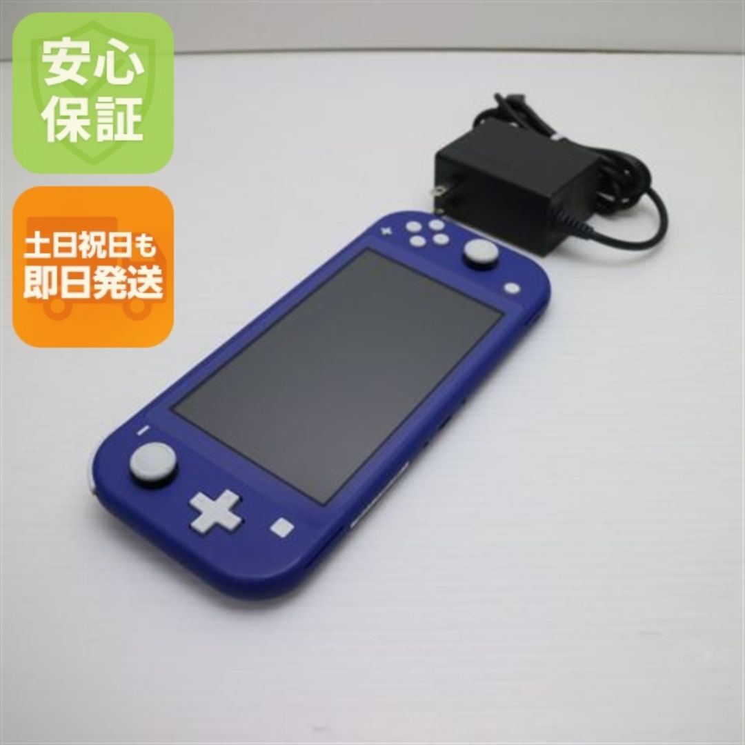 Nintendo Switch - 超美品 Nintendo Switch Lite ブルー M777の通販 by