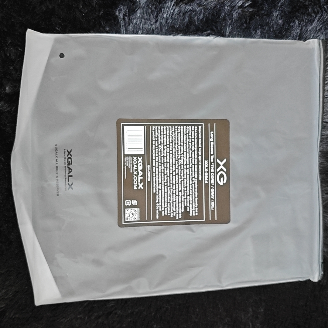 xg - 新品未使用 手元有】XG THE CORE ロングスリーブT GRAY XLの通販