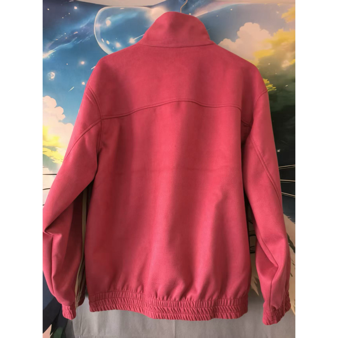 新年限定モデル アディダス 新中式 ジップアップジャケット ローズレッド M