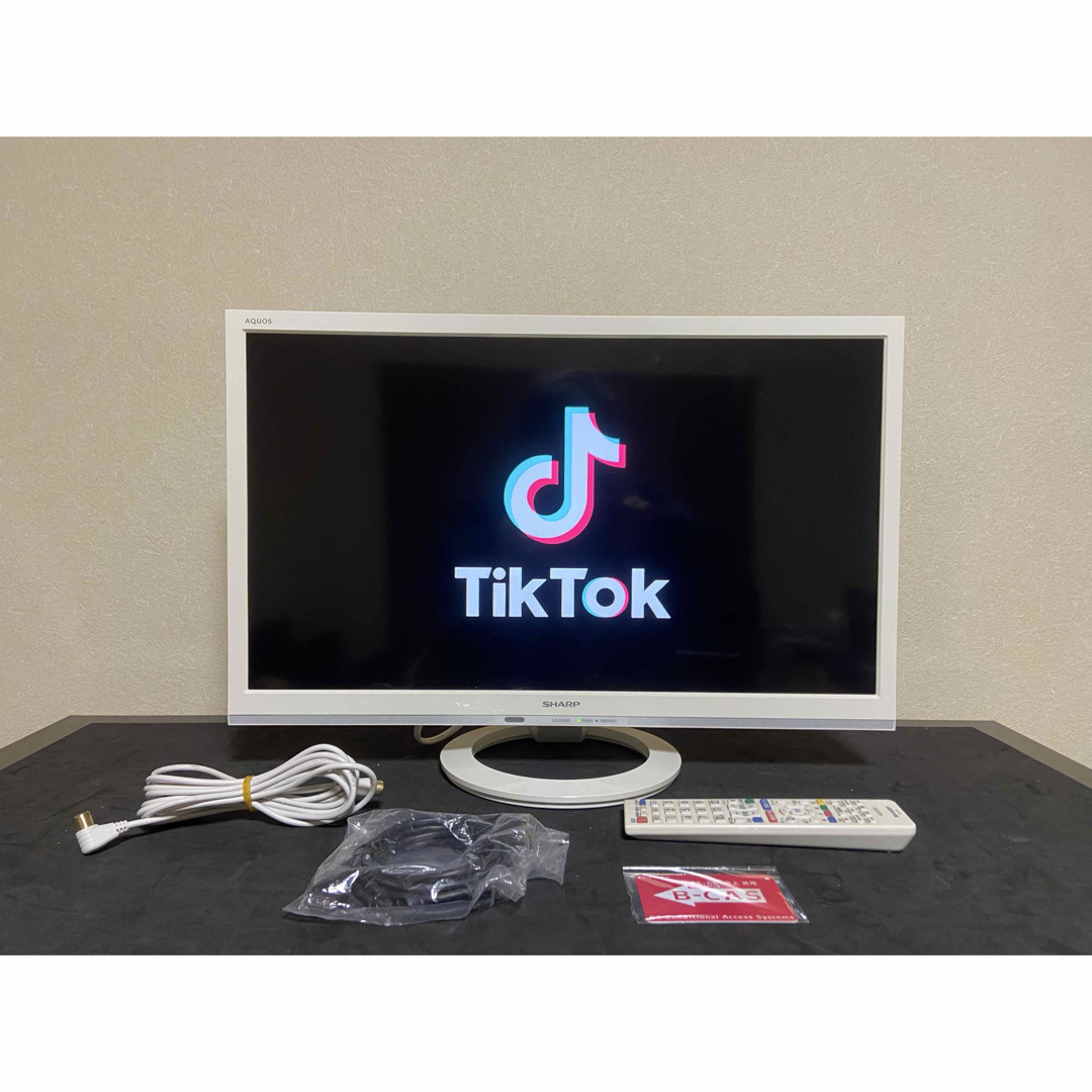 今だけ優待価格】SHARP AQUOS｜24V型HD・Wチューナー