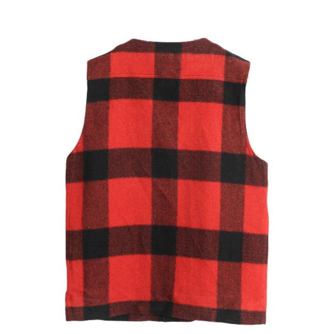 L.L.Bean - エルエルビーン ウール ベスト メンズ S / ブロック