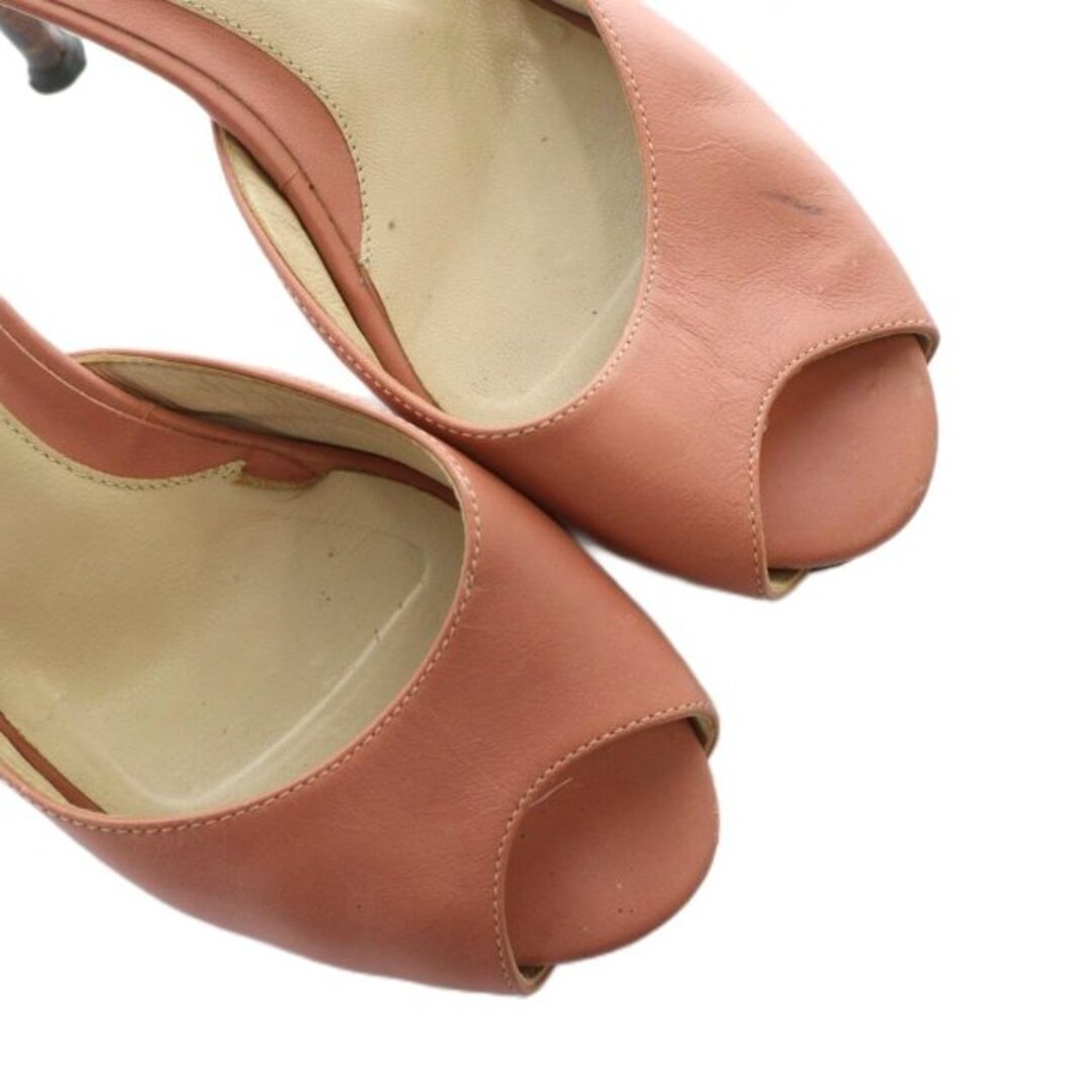 FENDI - フェンディ ミュール サンダル レザー ズッカ柄 ロゴ オープン