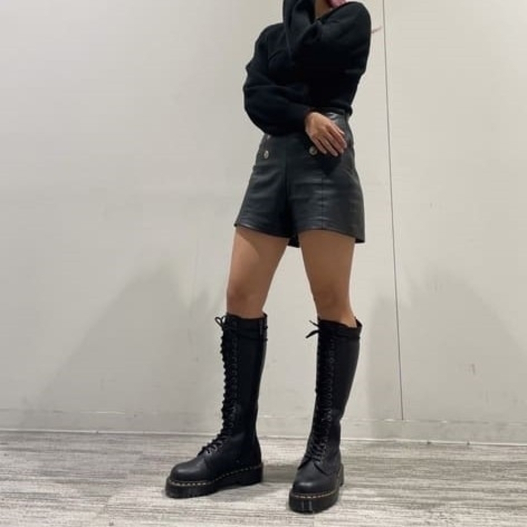 Dr.Martens - Dr.Martens 1B60BEX UK5 黒 厚底 20ホール 平手友梨奈 の