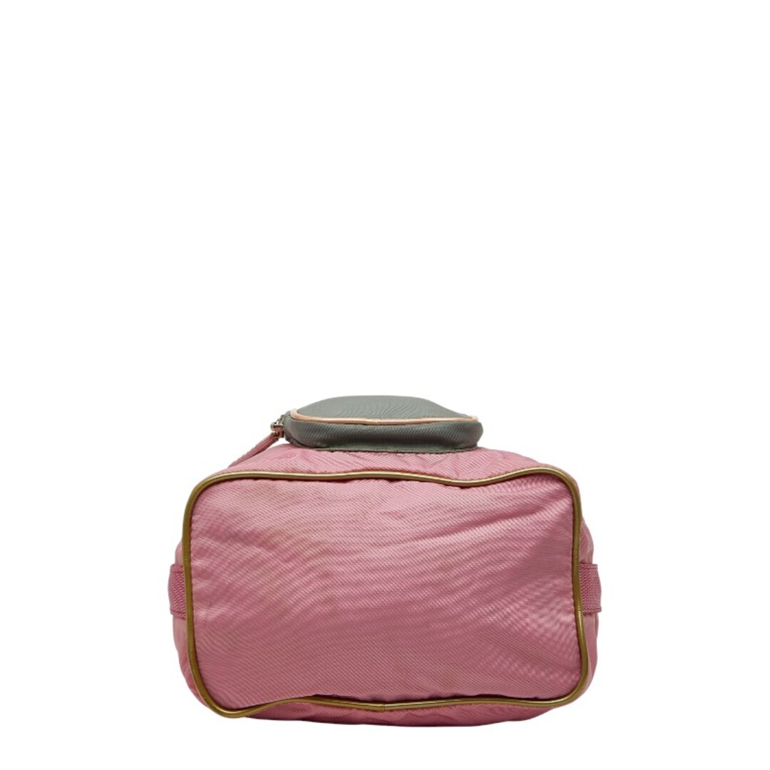 PRADA - プラダ 三角ロゴプレート ハンドバッグ ポーチ ナイロン