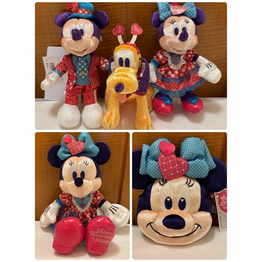 ディズニー パルパル 2026 ぬいば ミッキー ミニー プルート セット