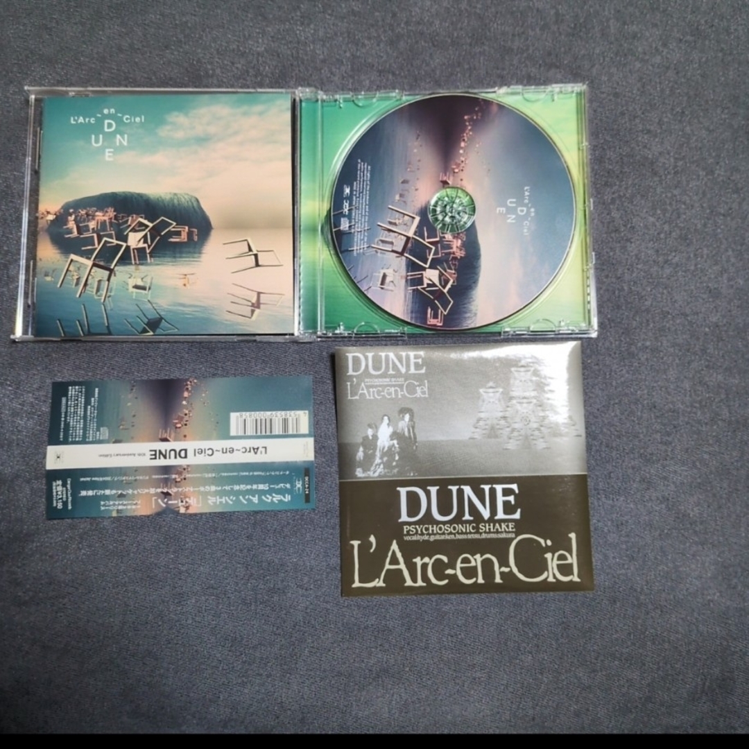 L'Arc～en～Ciel - L'Arc~en~Ciel 「DUNE」初回盤 帯ステッカー付CD