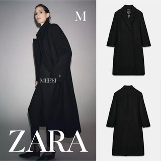 ZARA（ロングコート ・ ブラック/黒色系）のフリマアイテム一覧
