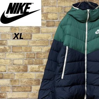 NIKE（ダウンジャケット ・ グリーン・カーキ/緑色系）のフリマ