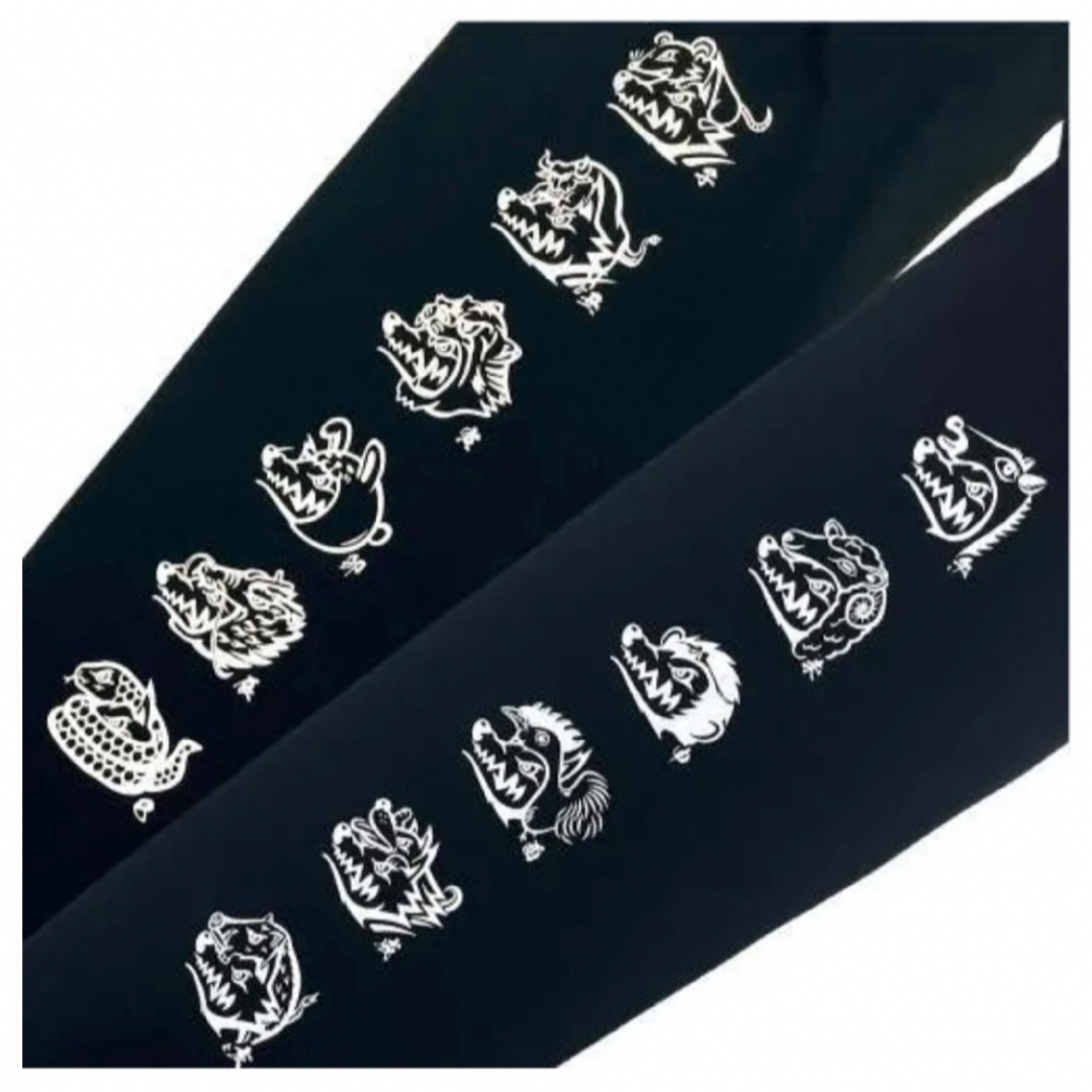 マンウィズ Too many ゴッツ ロンT ブラック ホログラム Mサイズ Too