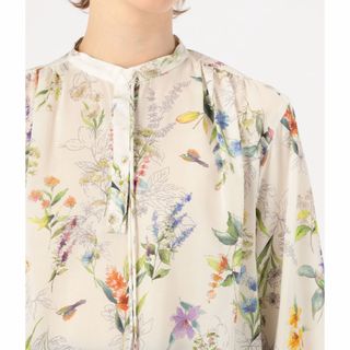 TOMORROWLAND - ボールジィ シルキークロス ボウタイブラウス の通販