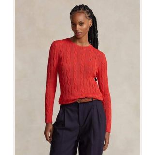 POLO RALPH LAUREN（ニット/セーター ・ レッド/赤色系）のフリマ