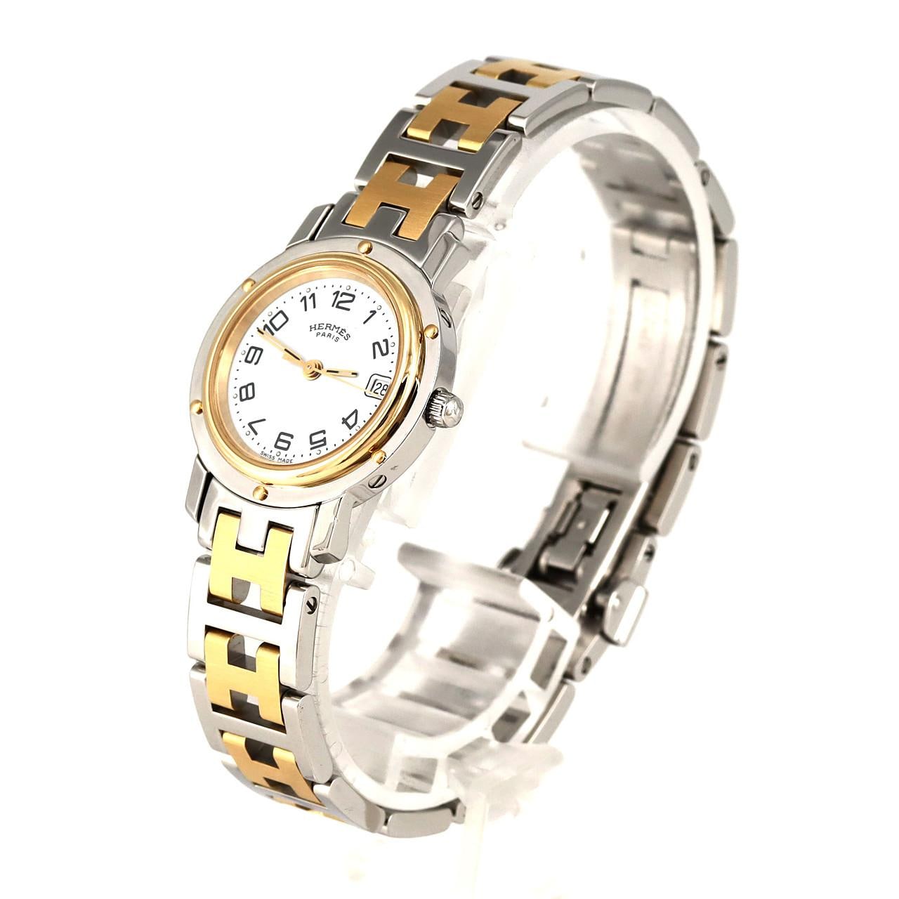 コメ兵｜エルメス クリッパー コンビ CL4.220 SSxGP クォーツ