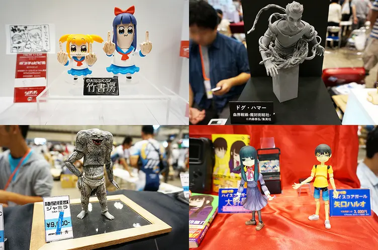 ワンフェス2016夏】こだわりに溢れた個人ブースのフィギュア・立体物