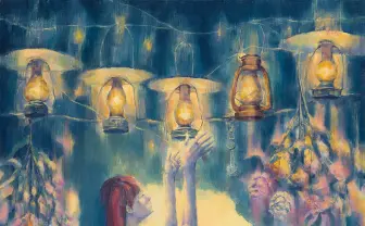 ヨルシカ、画集『幻燈』原画を展示 アニメ作家加藤隆による新作MVも