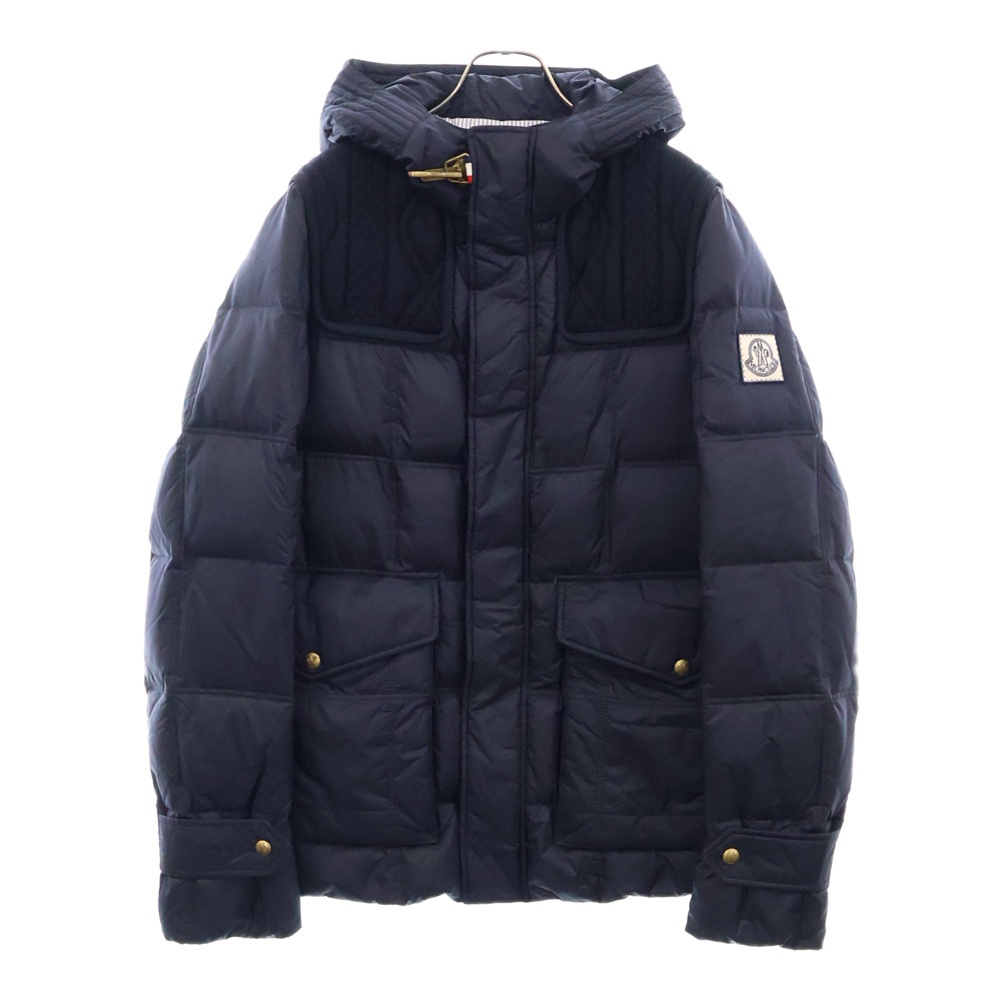 モンクレール・ガム・ブルー ×THOM BROWNE トムブラウン ウール切替