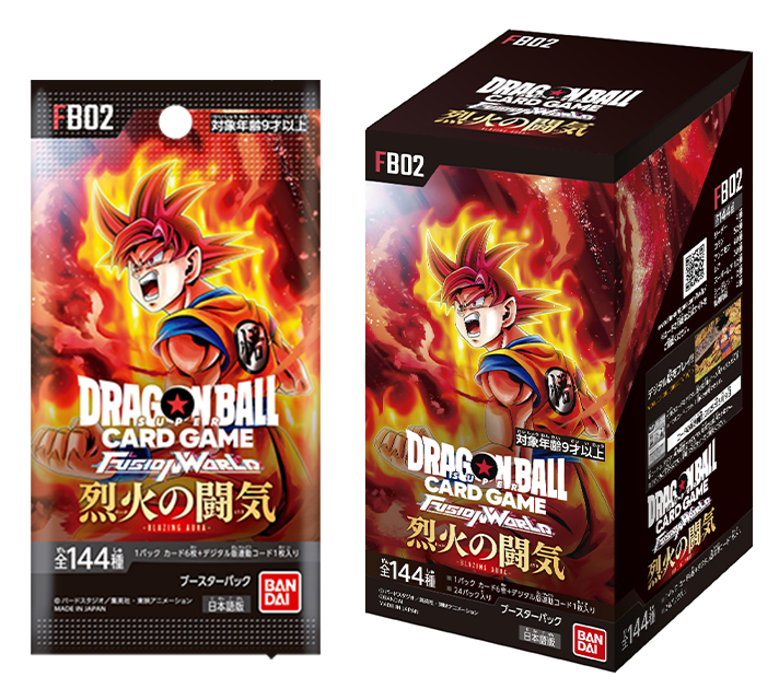 ドラゴンボールスーパーカードゲーム ブースターパック 烈火の闘気