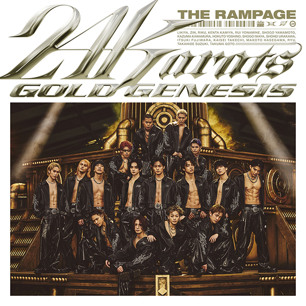 THE RAMPAGE from EXILE TRIBE 新曲 シングル『24karats GOLD GENESIS