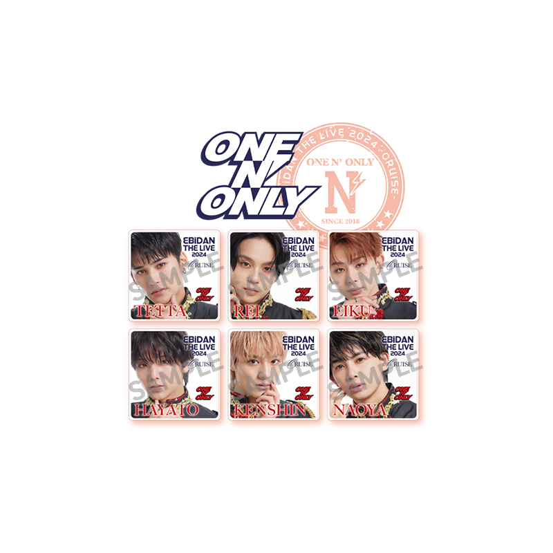 HMVモバガチャ】EBiDAN THE LIVE CRUISE 2024 アクリルクリップ販売