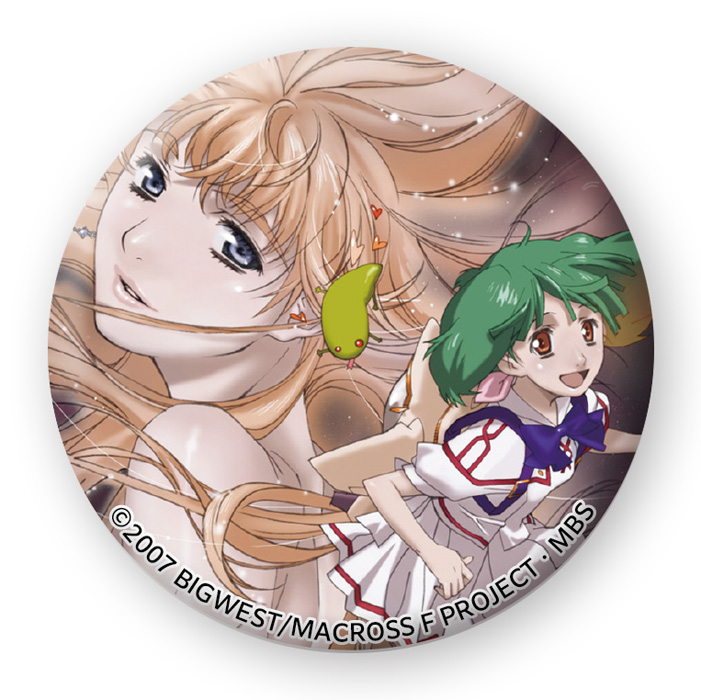 激レア品】 マクロスF 缶バッジ おしゃれマクロス 京都 シェリル