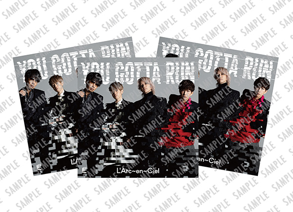 L'Arc～en～Ciel 新曲 ニューシングル『YOU GOTTA RUN』1月15日発売