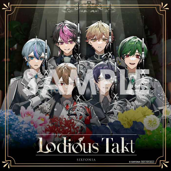 シクフォニ 1stシングル CD 「Lodious Takt」 2025年2月12日 発売中