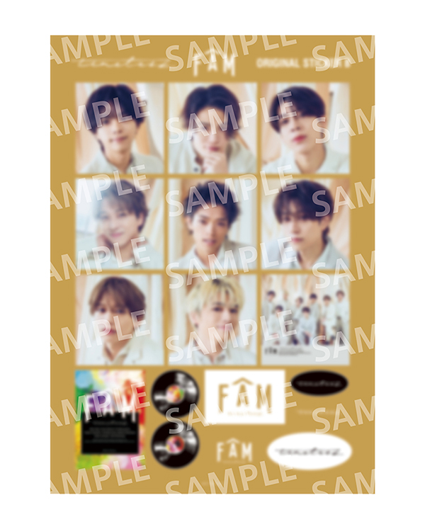 timelesz 新体制初となるオリジナルアルバム『FAM』6月11日発売《先着