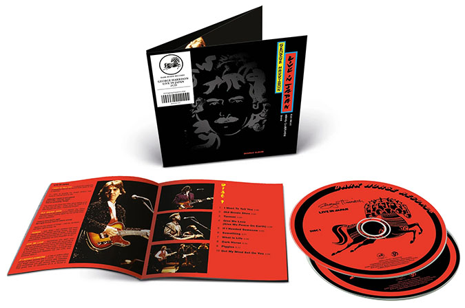 ジョージ・ハリスン 1991年 初のソロ来日ライヴ盤『Live in Japan