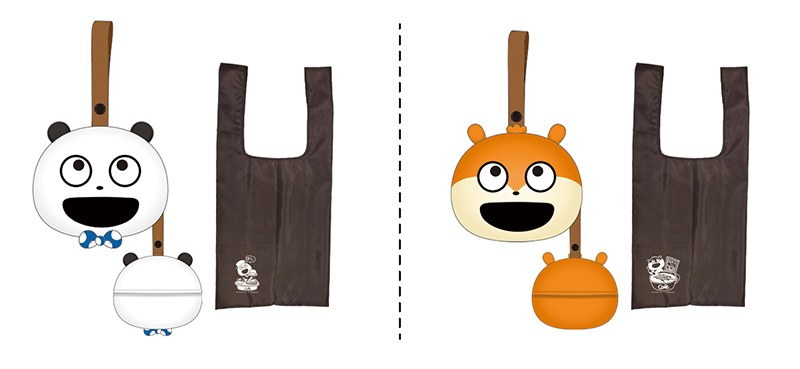 ごきげんぱんだ / こねずみ』のローソングループ限定グッズが予約受付