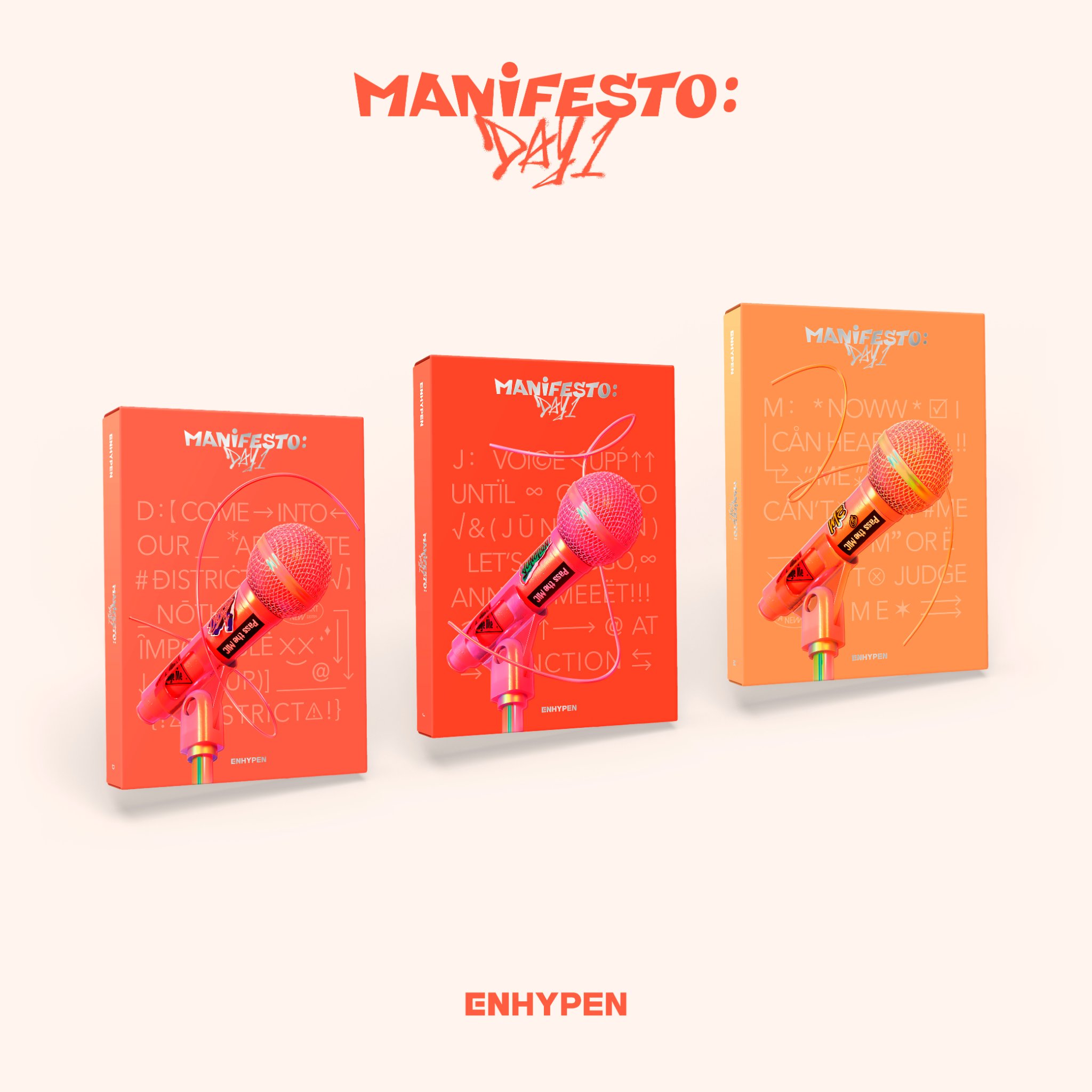 ENHYPEN 3rdミニアルバム『MANIFESTO : DAY 1』|K-POP・アジア