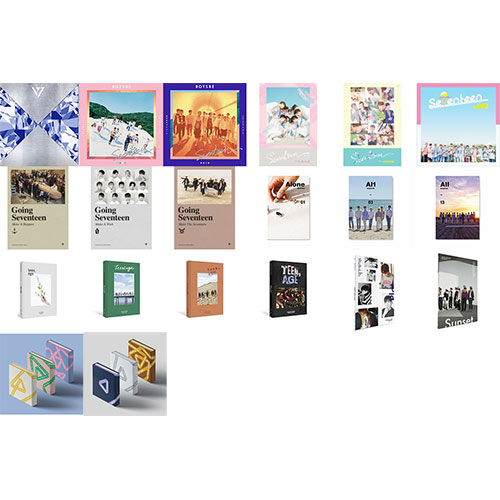 SEVENTEEN 過去アルバム 再発売まとめ|K-POP・アジア
