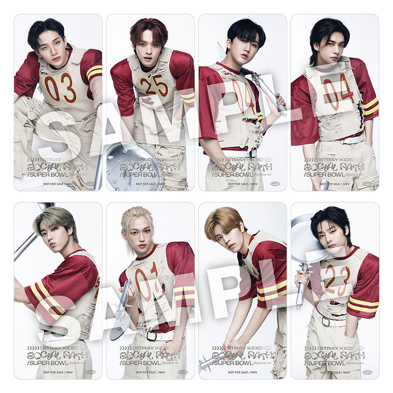 Stray Kids 日本1st EP『Social Path (feat. LiSA) / Super Bowl