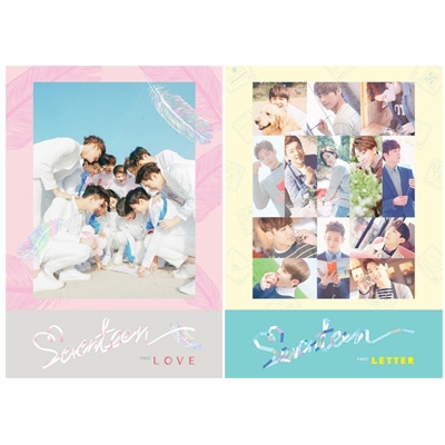 1st Album: LOVE & LETTER (ランダムカバー・バージョン) : SEVENTEEN