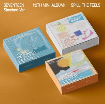 SEVENTEEN 12th Mini Album「SPILL THE FEELS」(ランダムカバー