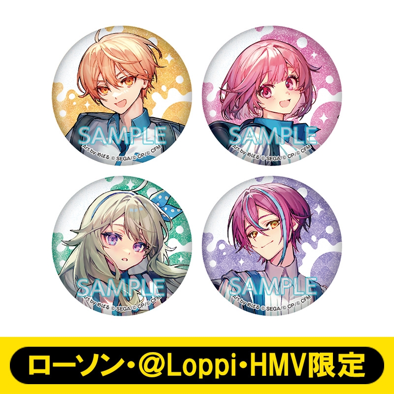 グリッター缶バッジ（ワンダーランズ×ショウタイム）【ローソン