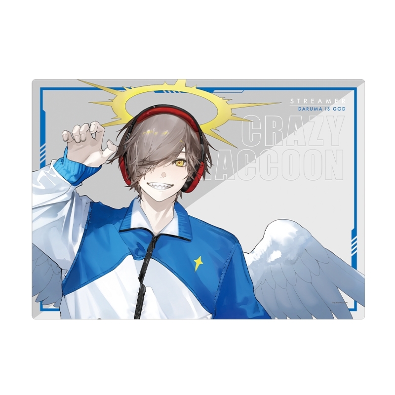 デスクマット（だるまいずごっど） : Crazy Raccoon | HMV&BOOKS