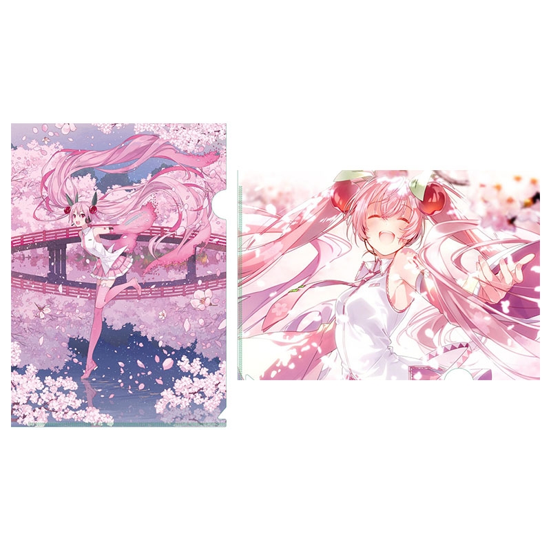 初音ミク アイスクリームパーティー ファイル セット 等身・SD グッズ