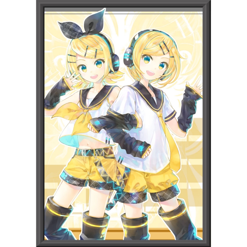 複製画（B5サイズ） KEI（リン・レン） / 初音ミク・クロニクル : 初音