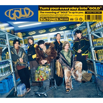 3形態同時購入Blu-rayセット》 GOLD 【初回A盤+初回B盤+通常盤