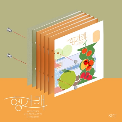 7TH MINI ALBUM [Heng:garae] (VER.3 SET) : SEVENTEEN | HMV&BOOKS
