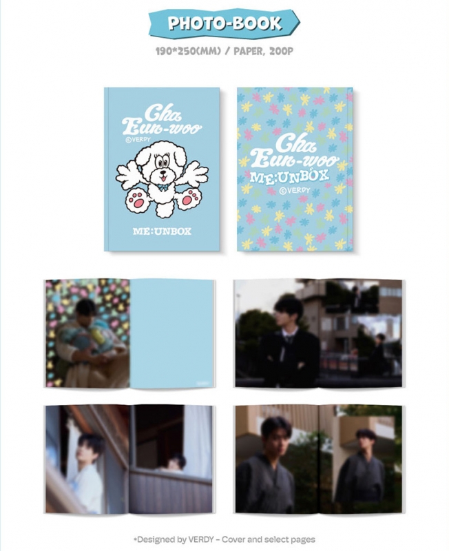 サイン入りアクリル色紙抽選》2025 CHA EUN-WOO OFFICIAL PHOTO BOOK
