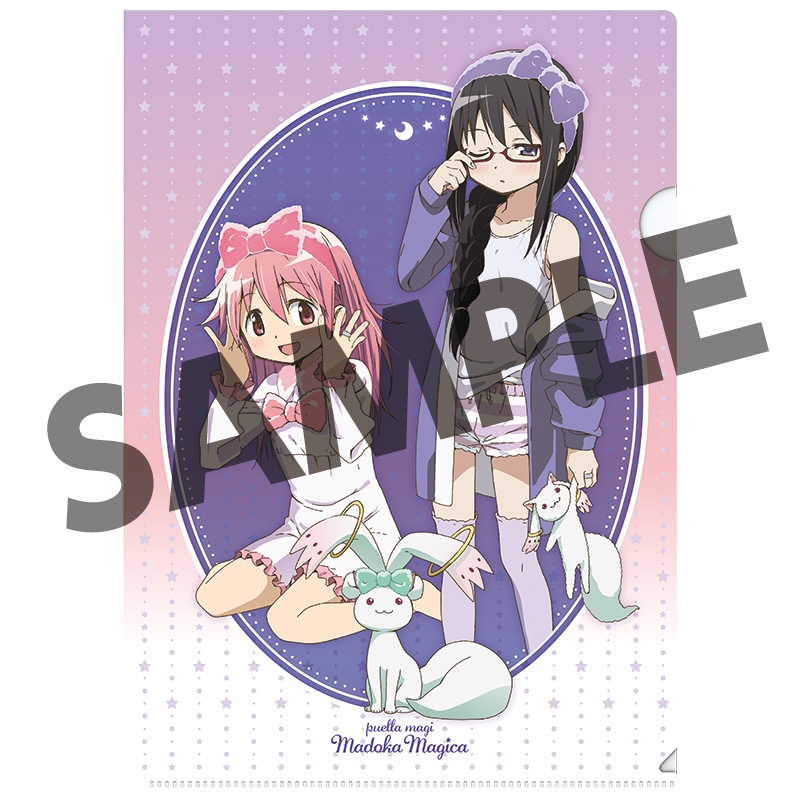 魔法少女まどか☆マギカ クリアファイル3枚セット【ローソン・HMV限定